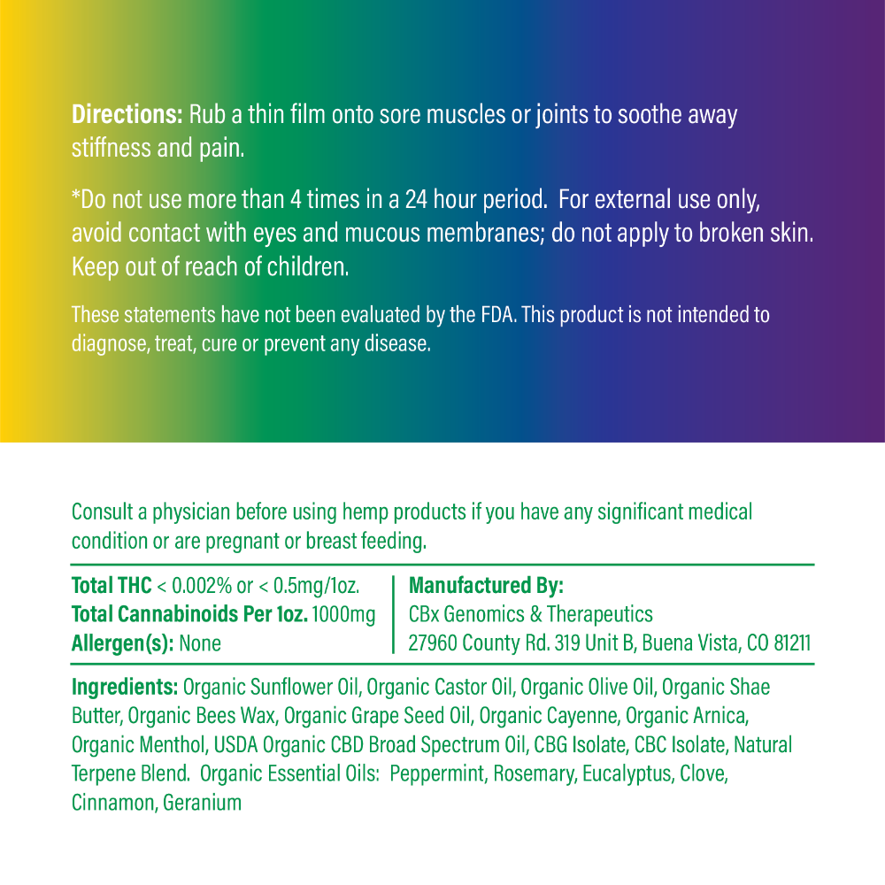 SOOTHER SALVE TOPICAL PAIN RELIEF STICK