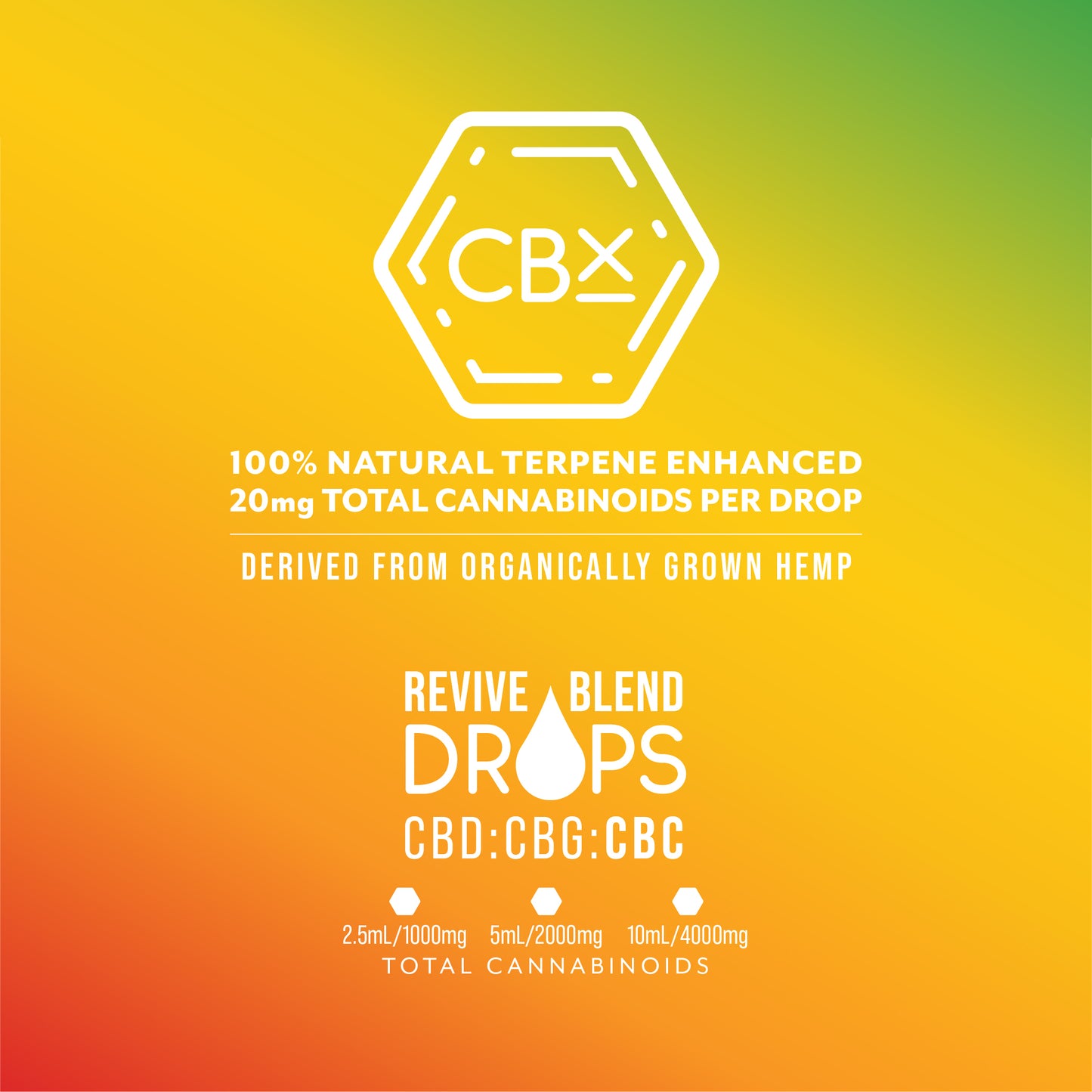 CBx Revive Blend Drops