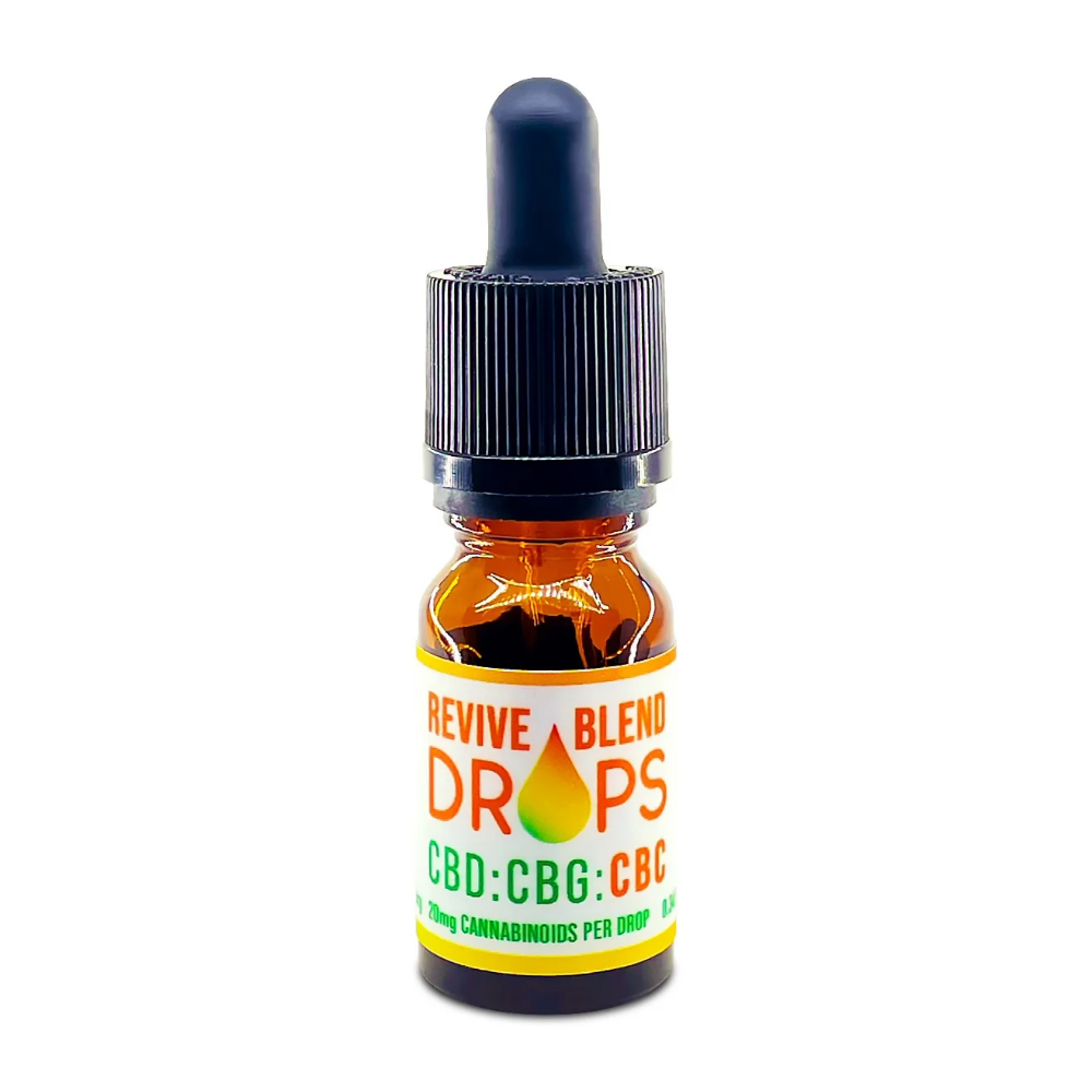 CBxDROPS REVIVE 20mg Total Cannabinoids Per Drop- CBxGEN